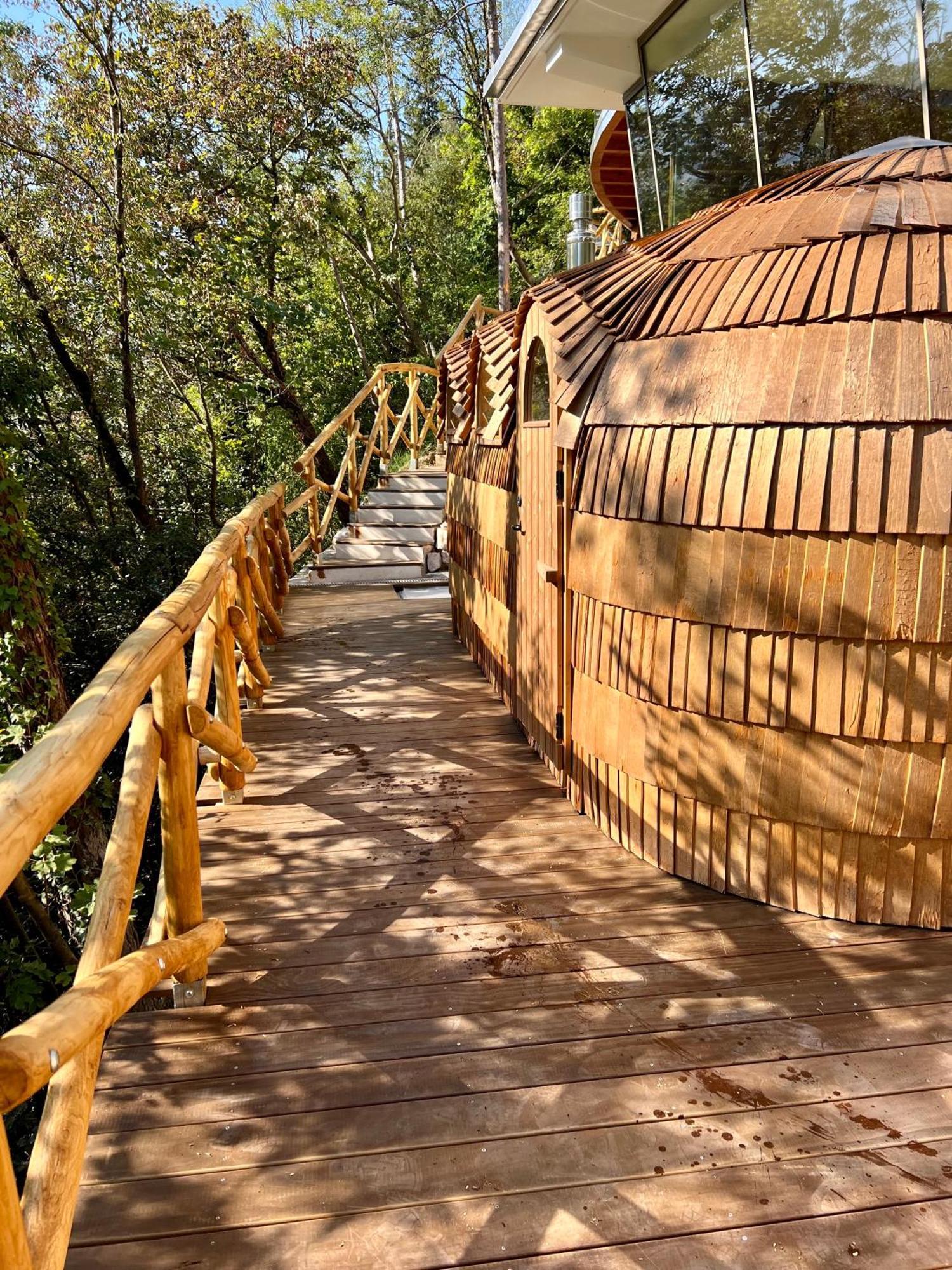 La Forestale Luxury Ecolodge B&B Primo Piano Acqualagna Exterior photo